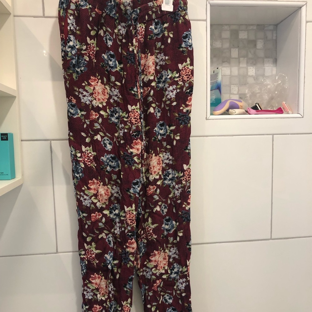 Comfy floral pants